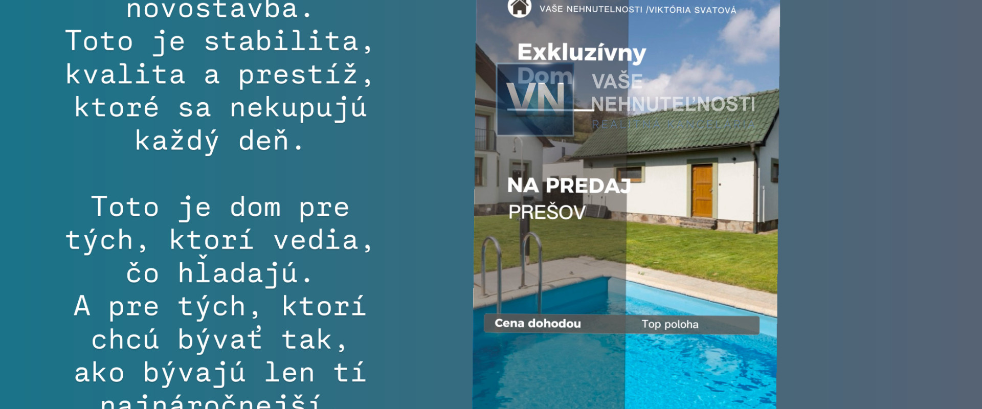 Prešov – dom v TOP lokalite s bazénom a maximálnym súkromím
