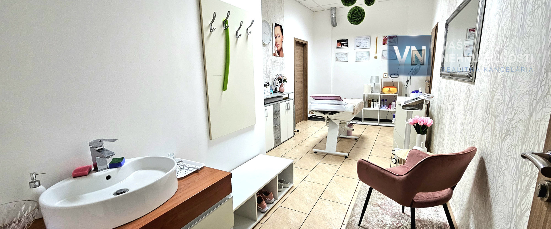 Na prenájom priestory vhodné pre maséra, pedikúru, manikúru a pod.