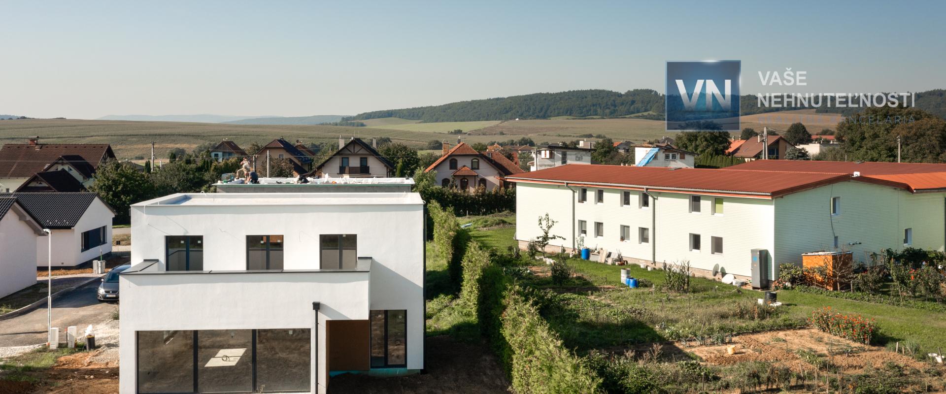 Novostavba 5 izbového poschodového rodinného domu v obci Medzany