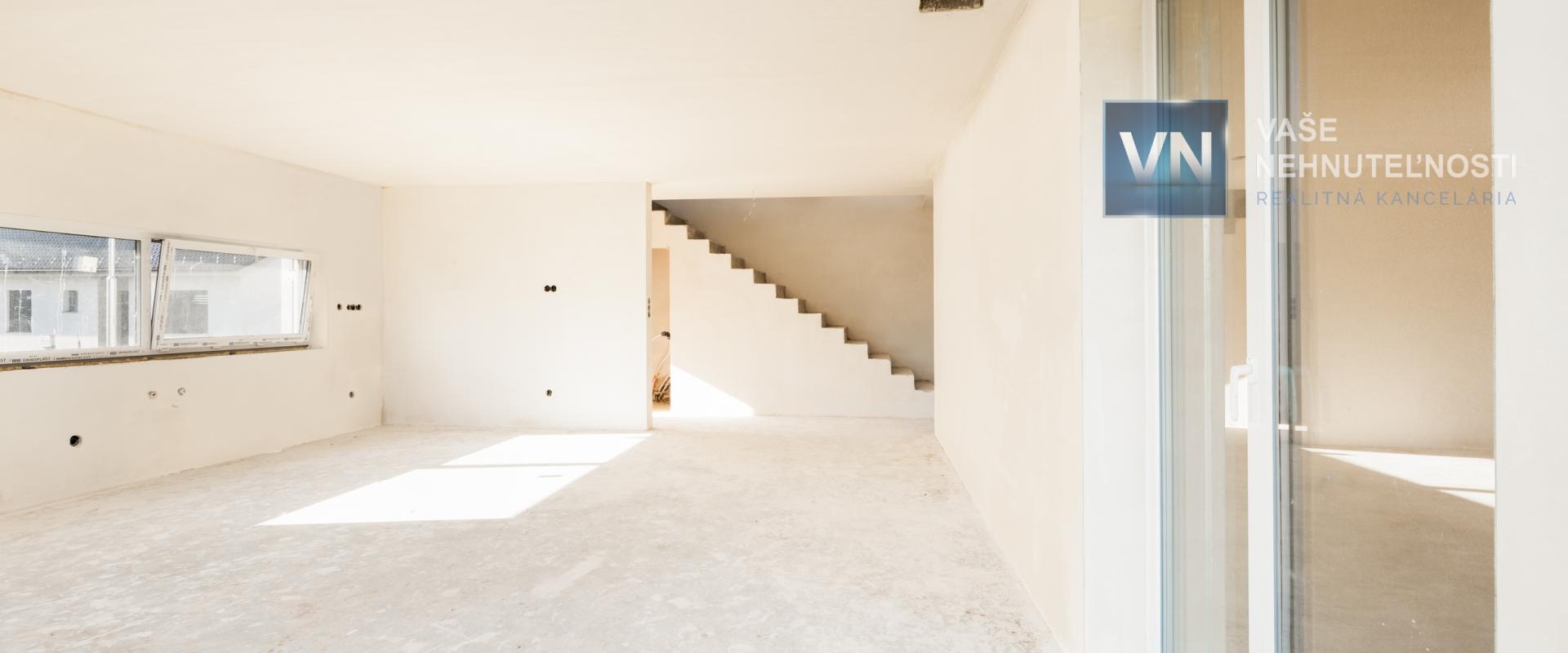 Novostavba 5 izbového poschodového rodinného domu v obci Medzany