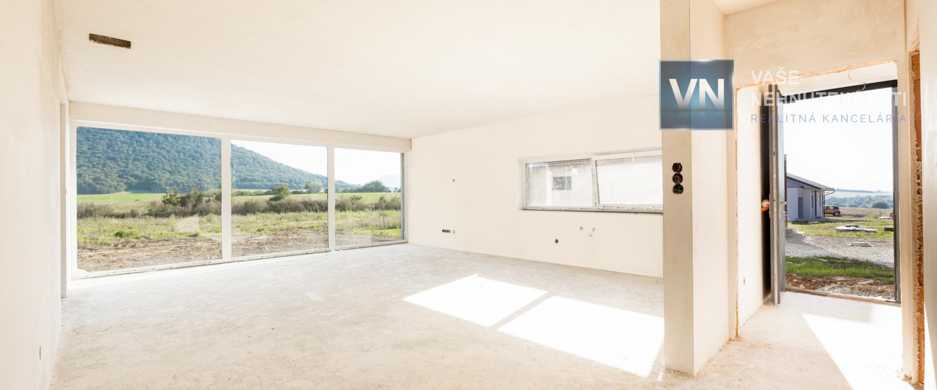 Novostavba 5 izbového poschodového rodinného domu v obci Medzany