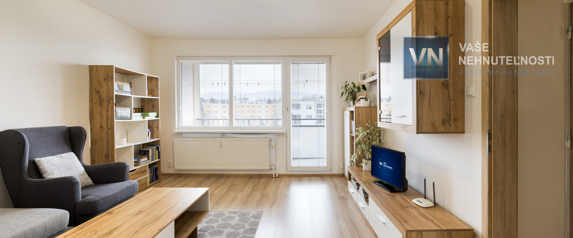 Rezervované! Na predaj 3 izbový byt s loggiou, 72 m2, Sekčov - "stará" časť