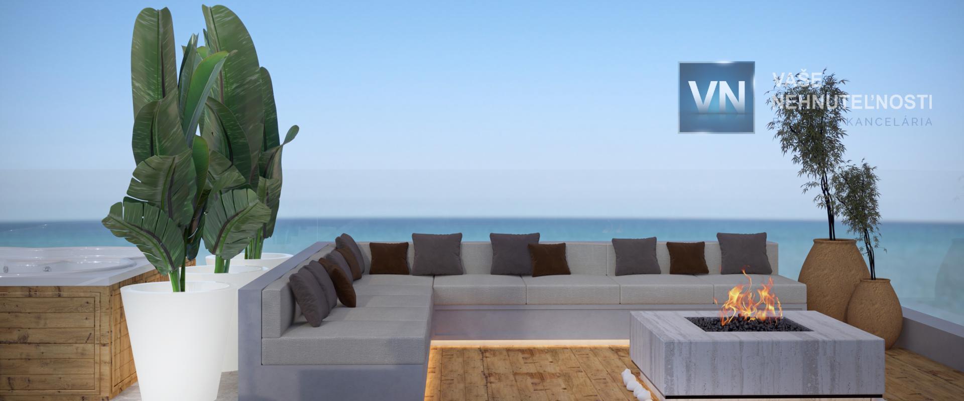 Severný Cyprus - apartmán Penthouse 1+1