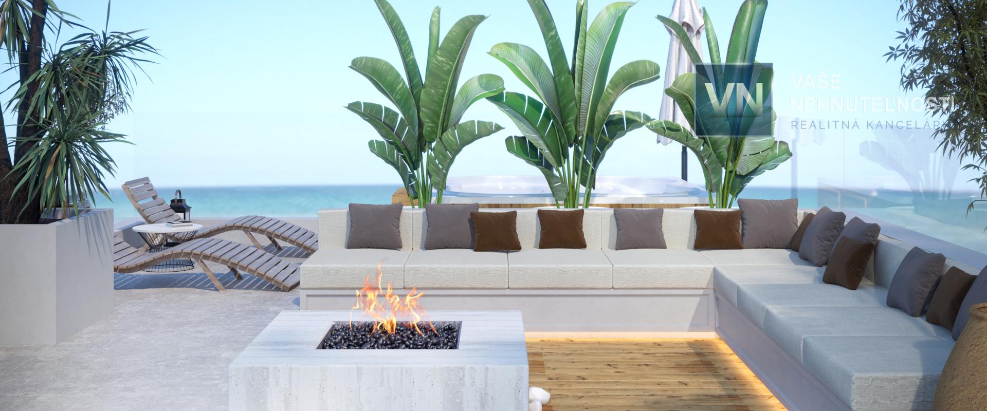 Severný Cyprus - apartmán Loft Penthouse 1+1