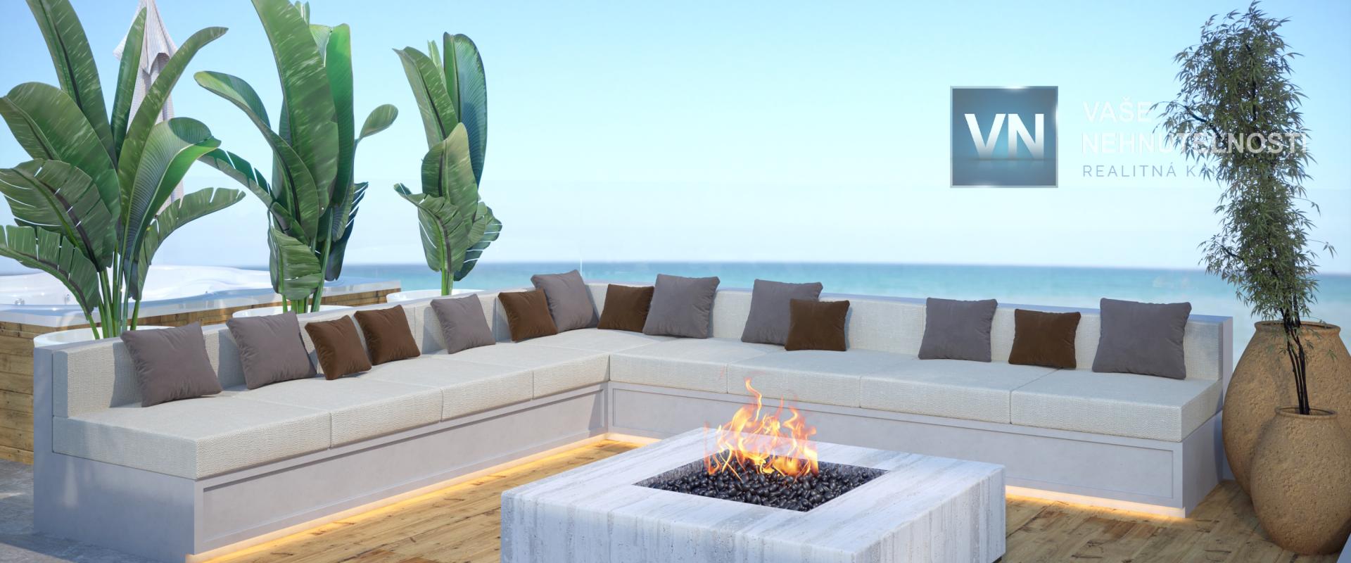 Severný Cyprus - apartmán Loft Penthouse 1+1