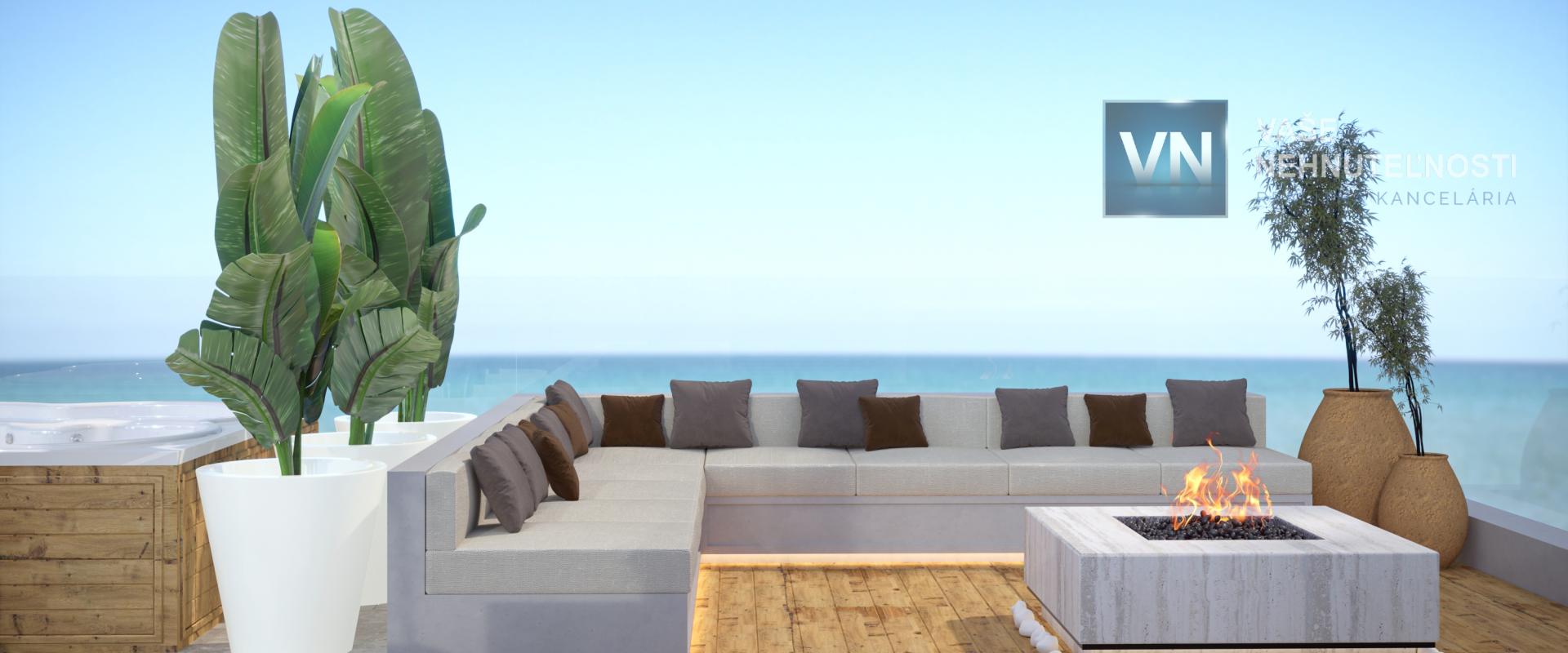 Severný Cyprus - apartmán Loft Penthouse 1+1