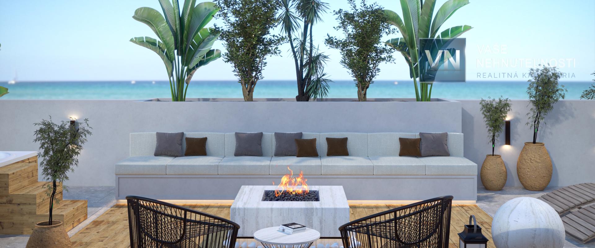 Severný Cyprus - apartmán Loft 2+1 Penthouse