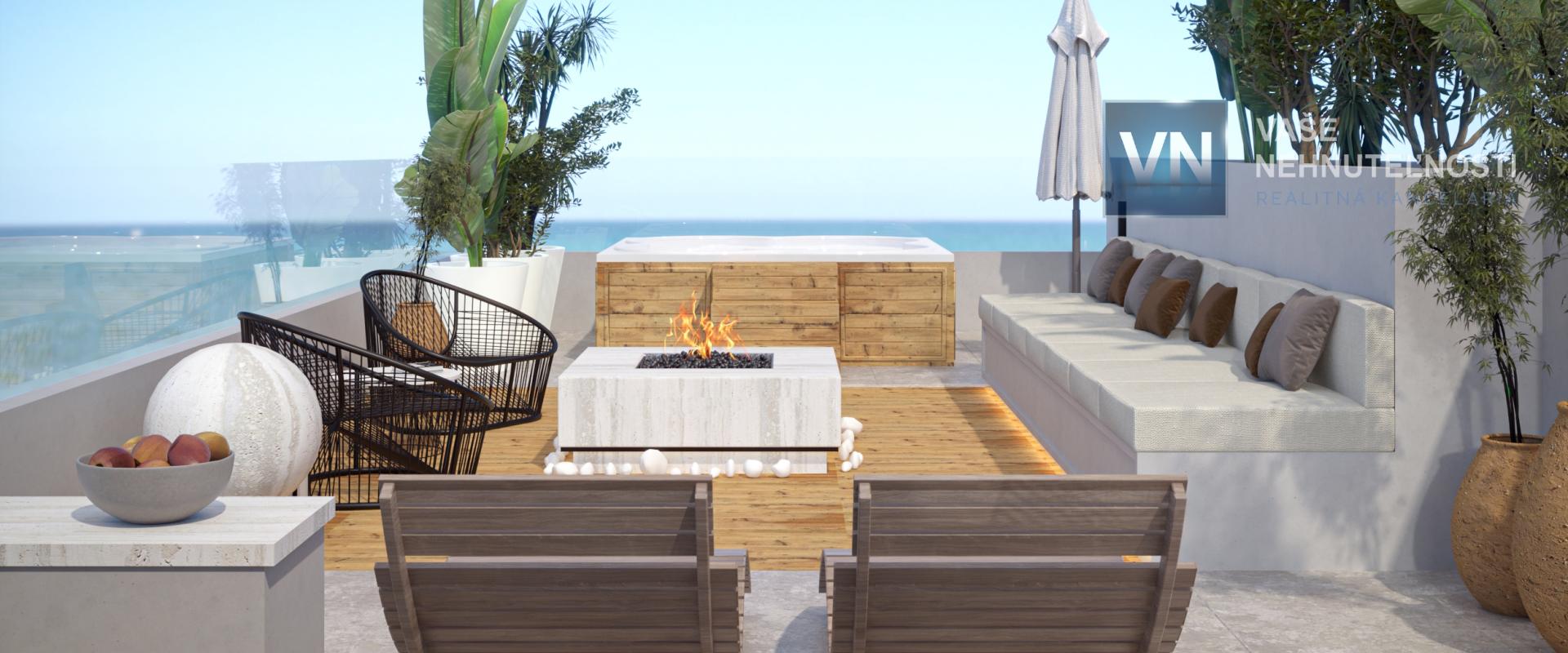 Severný Cyprus - apartmán Loft 2+1 Penthouse