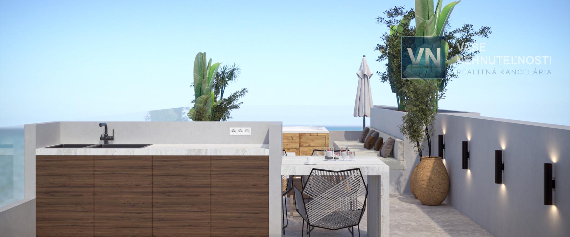 Severný Cyprus - apartmán Loft 2+1 Penthouse