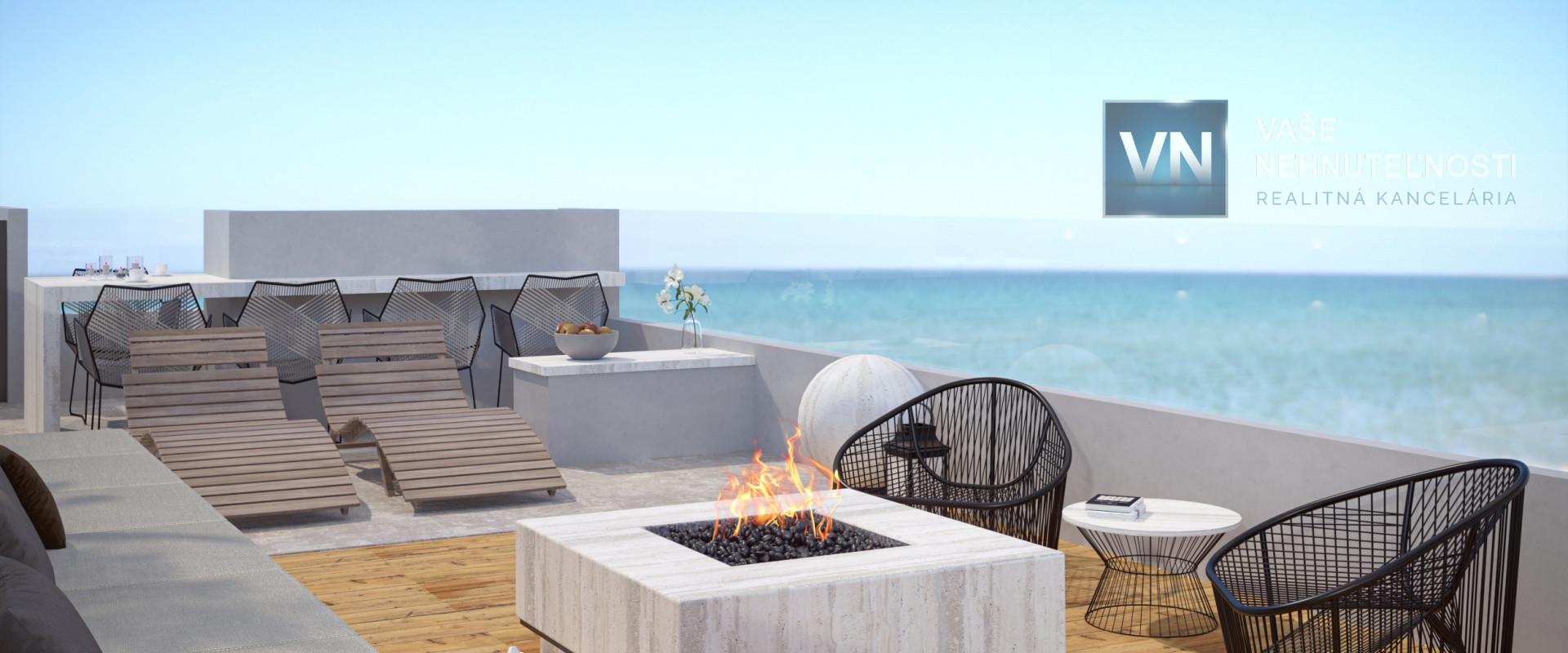 Severný Cyprus - apartmán Loft 2+1 Penthouse