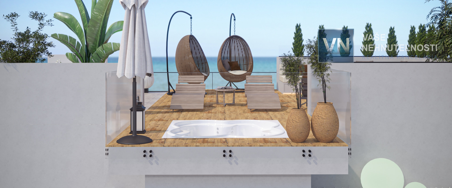 Severný Cyprus - apartmán 3+1