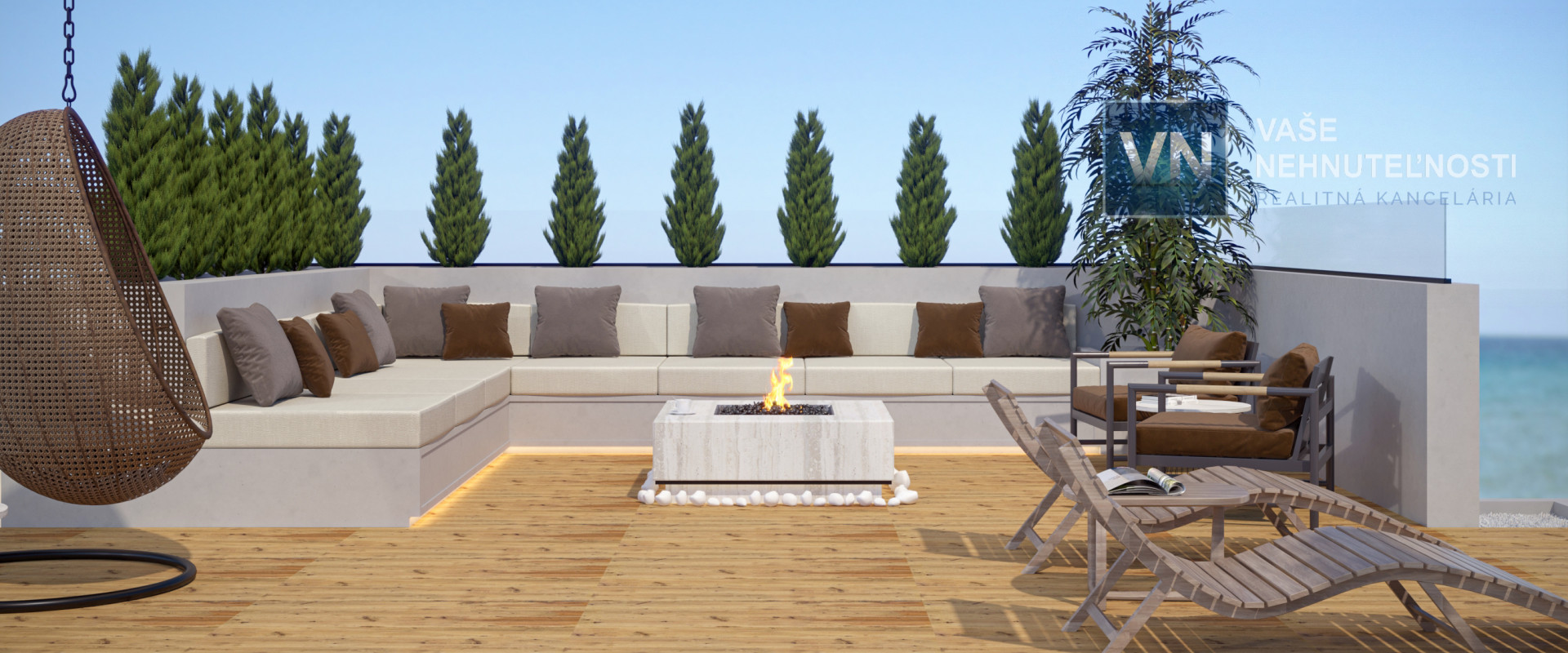 Severný Cyprus - apartmán 3+1