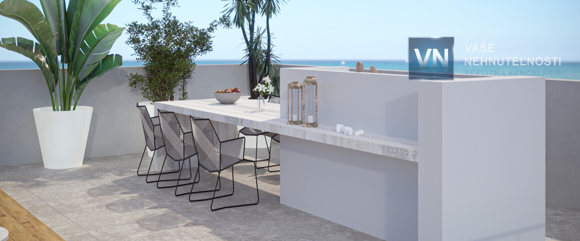 Severný Cyprus - apartmán 3+1