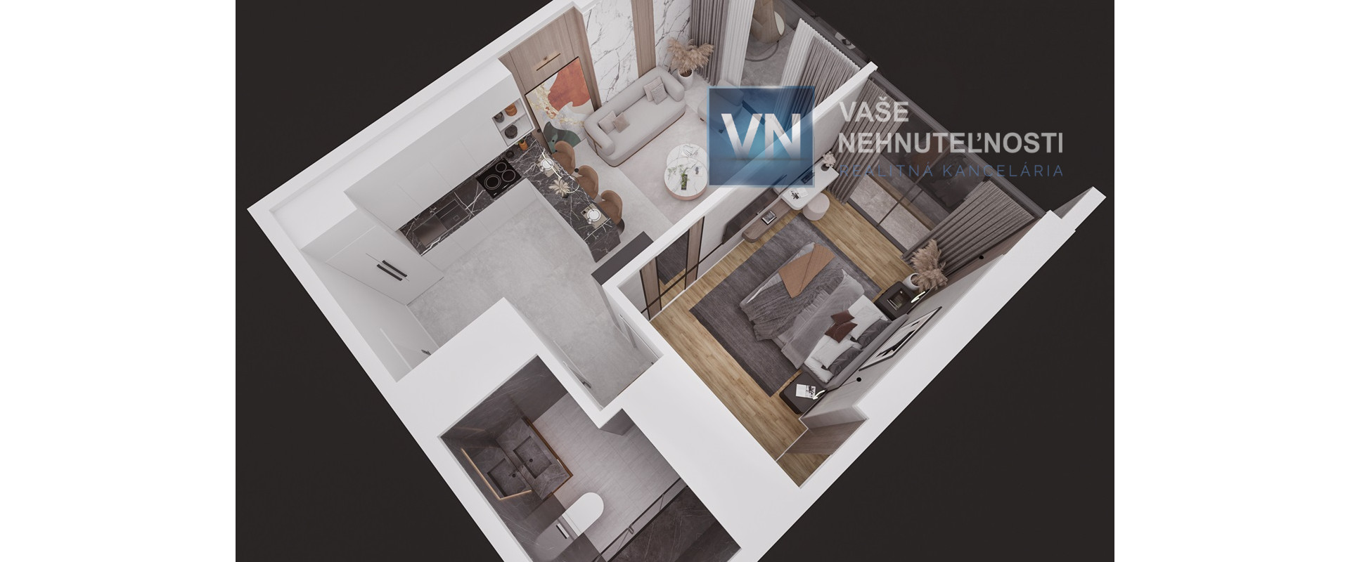 Severný Cyprus - apartmán 1+1