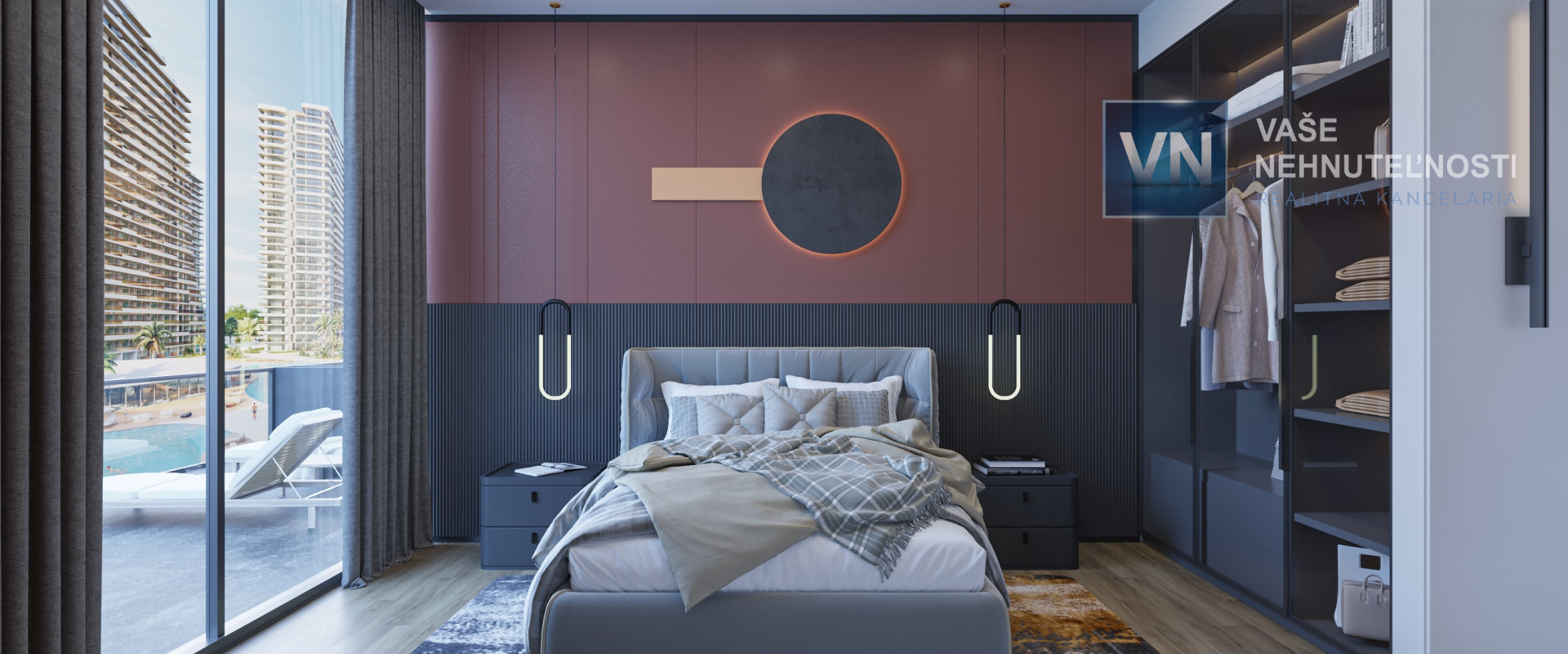 Severný Cyprus - apartmán 3+1