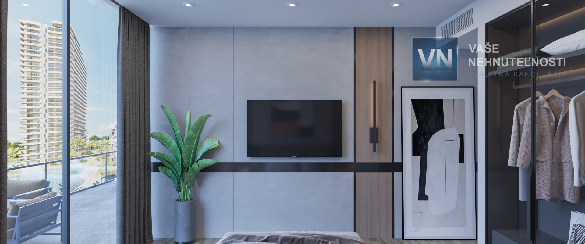 Severný Cyprus - apartmán 3+1