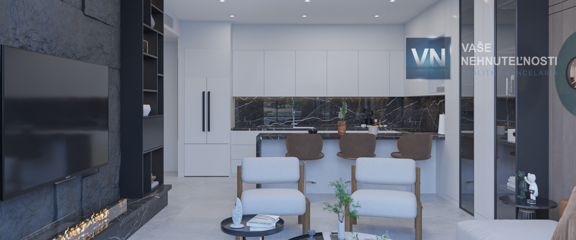 Severný Cyprus - apartmán 3+1