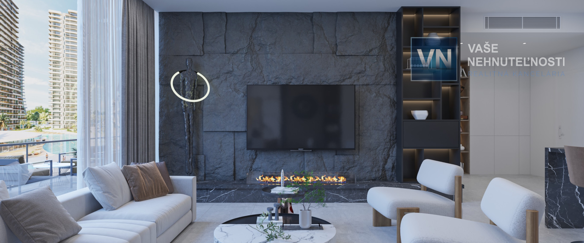 Severný Cyprus - apartmán 3+1