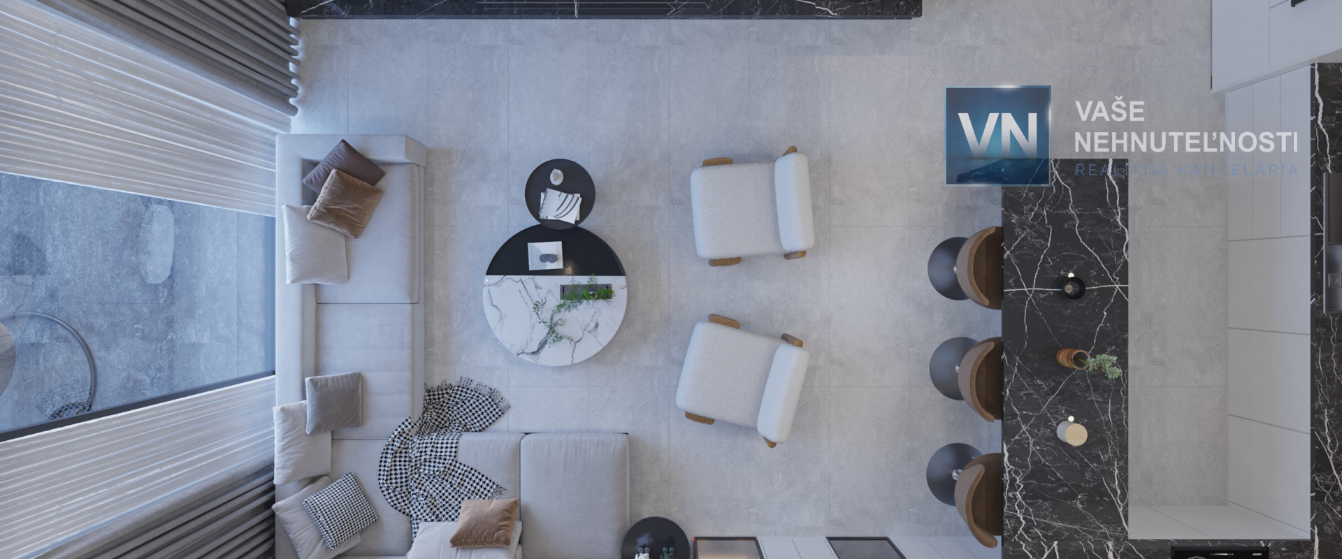 Severný Cyprus - apartmán 3+1