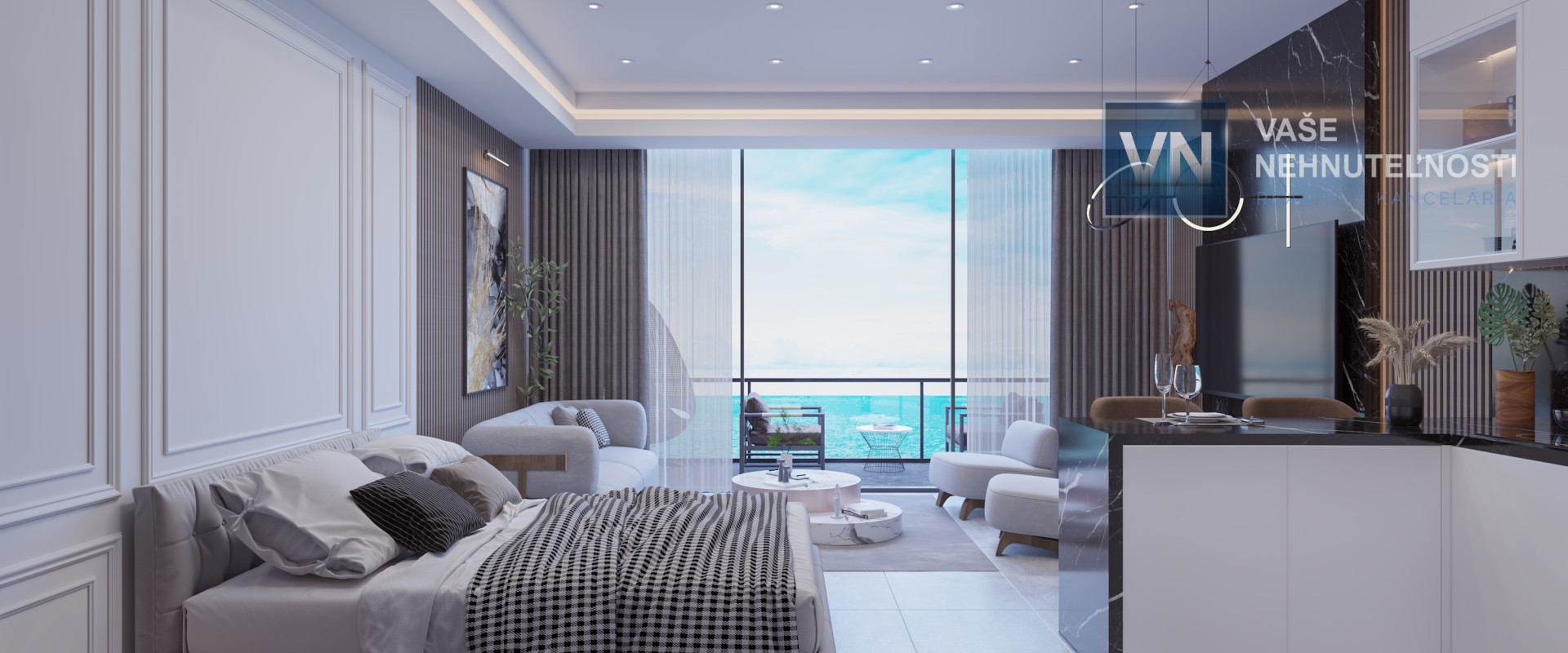 Severný Cyprus - apartmán štúdio