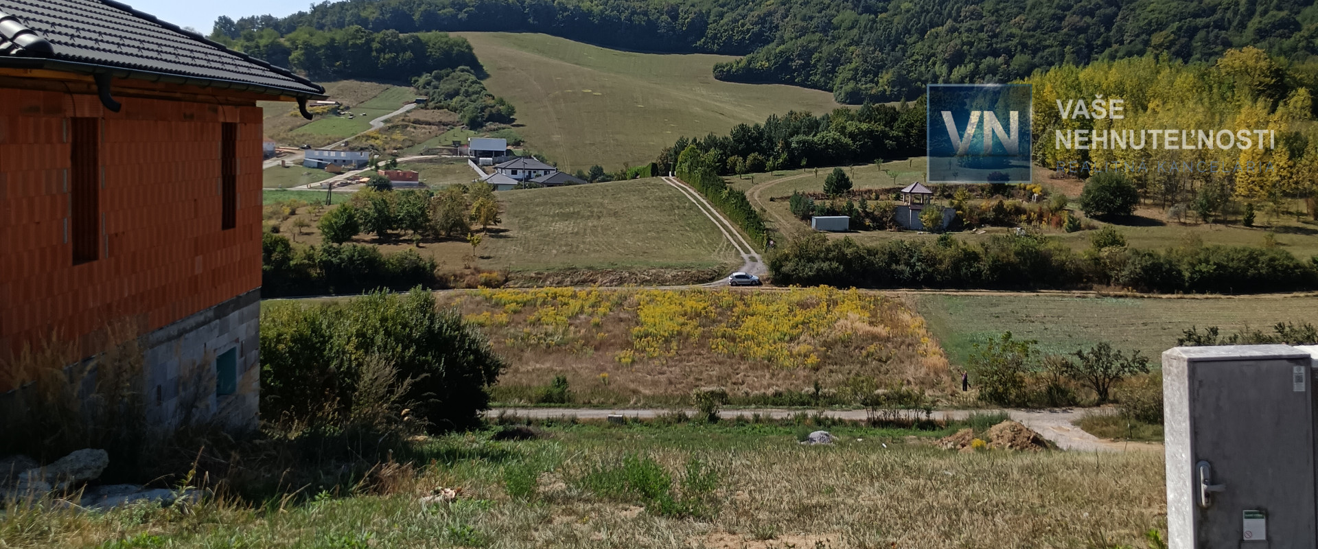 Stavebný pozemok s platným stavebným povolením v obci Župčany