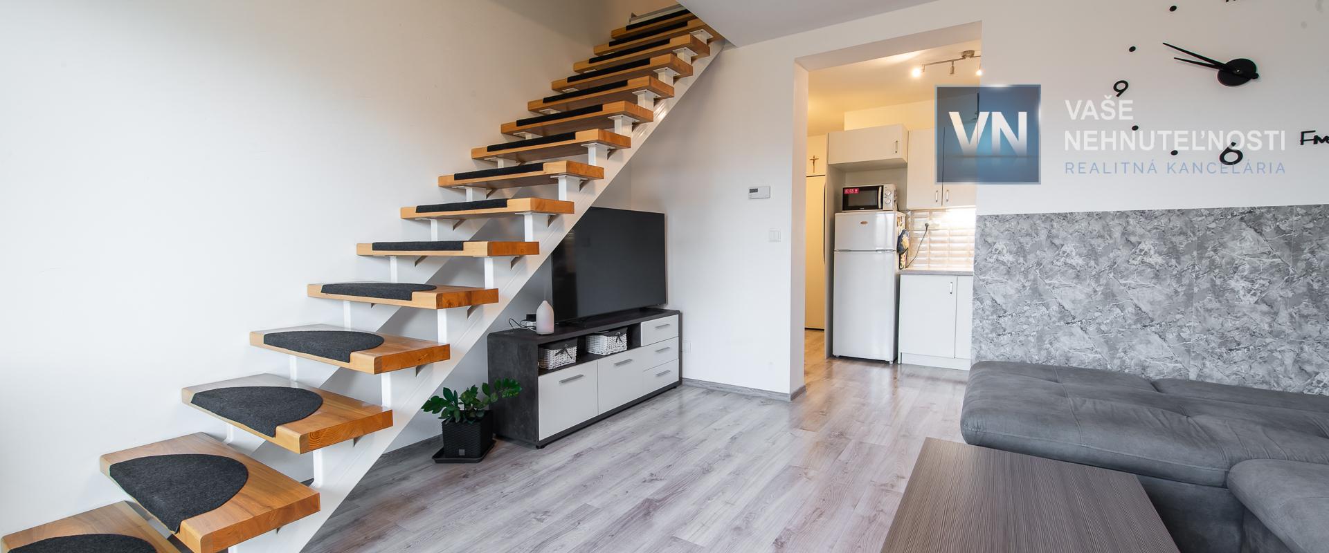 Predaj 2 izbový mezonet v centre mesta, 57 m2, Prešov