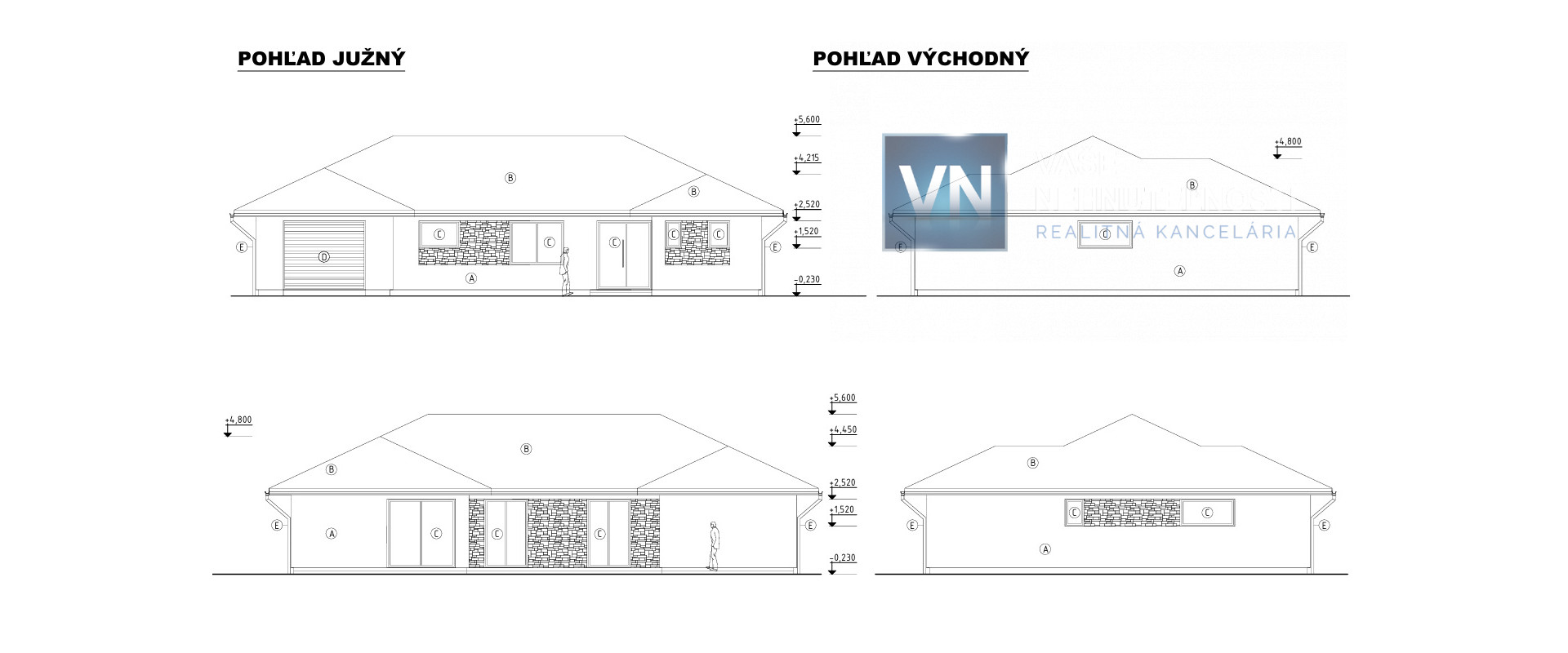 Prešov - Solivar 5 izbový rodinný dom s garážou v štádiu hrubej stavby