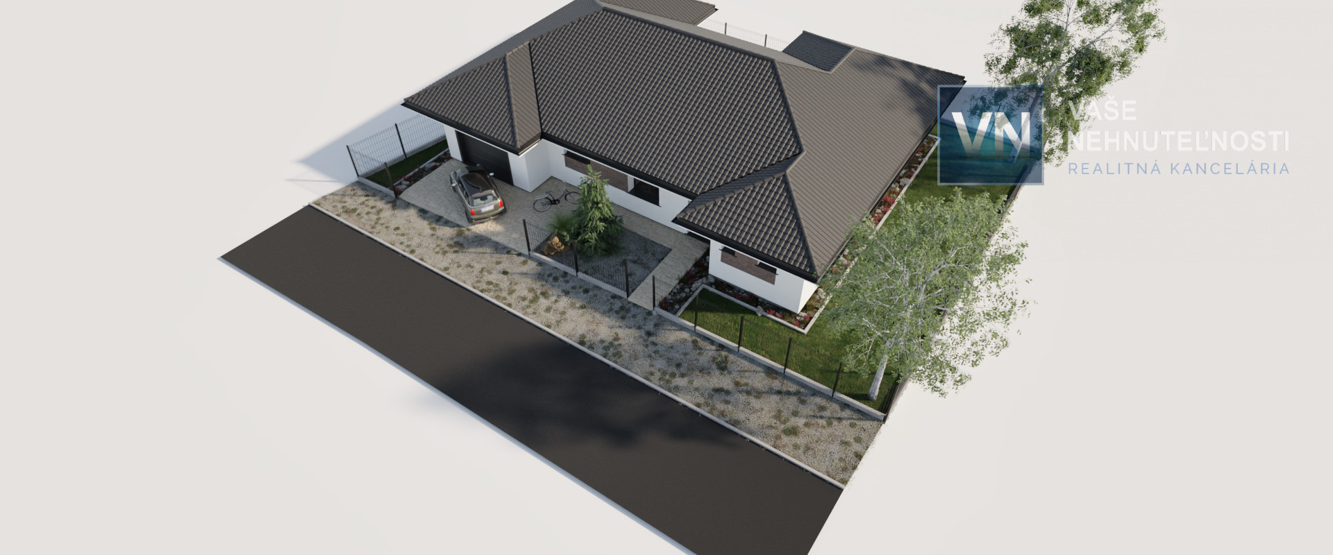 Prešov - Solivar 5 izbový rodinný dom s garážou v štádiu hrubej stavby