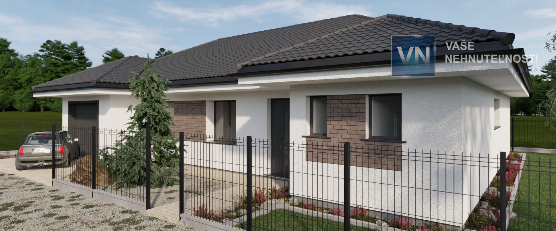 Prešov - Solivar 5 izbový rodinný dom s garážou v štádiu hrubej stavby