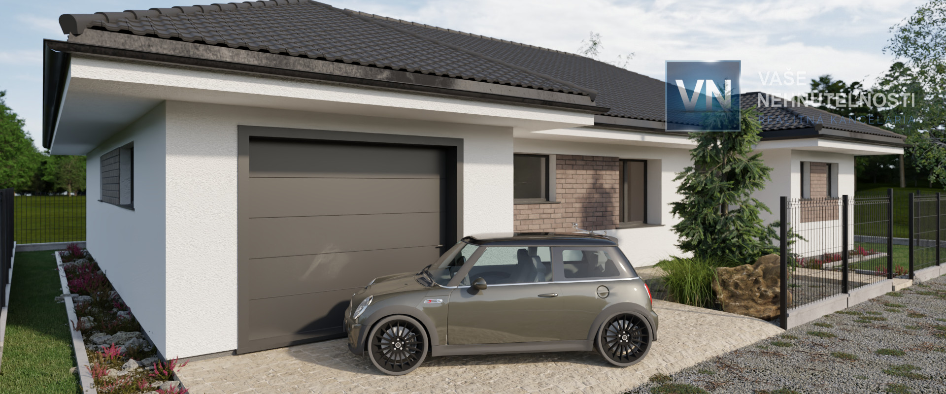 Prešov - Solivar 5 izbový rodinný dom s garážou v štádiu hrubej stavby