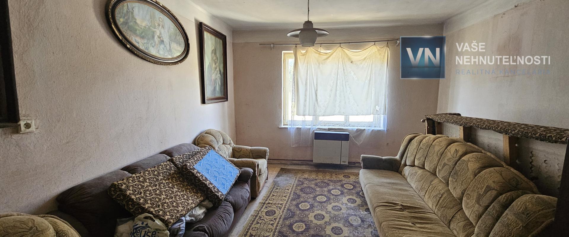 Starší rodinný dom s väčším pozemkom, 1487 m2, Záhradné