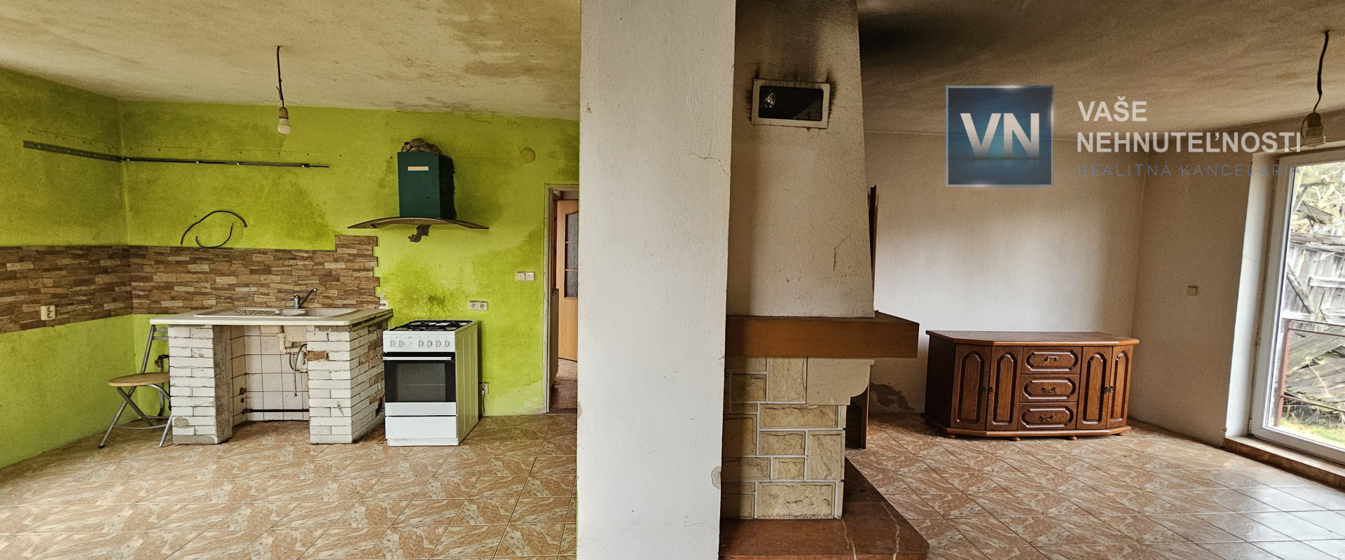 Väčší rodinný dom s pozemkom 2139 m2, Lopúchov