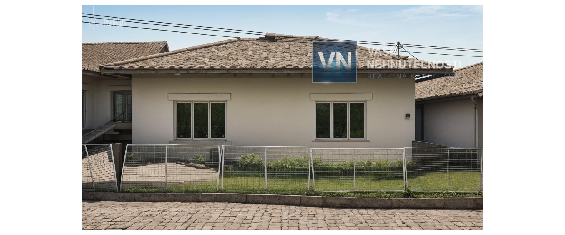 Starší rodinný dom s väčším pozemkom, 1487 m2, Záhradné