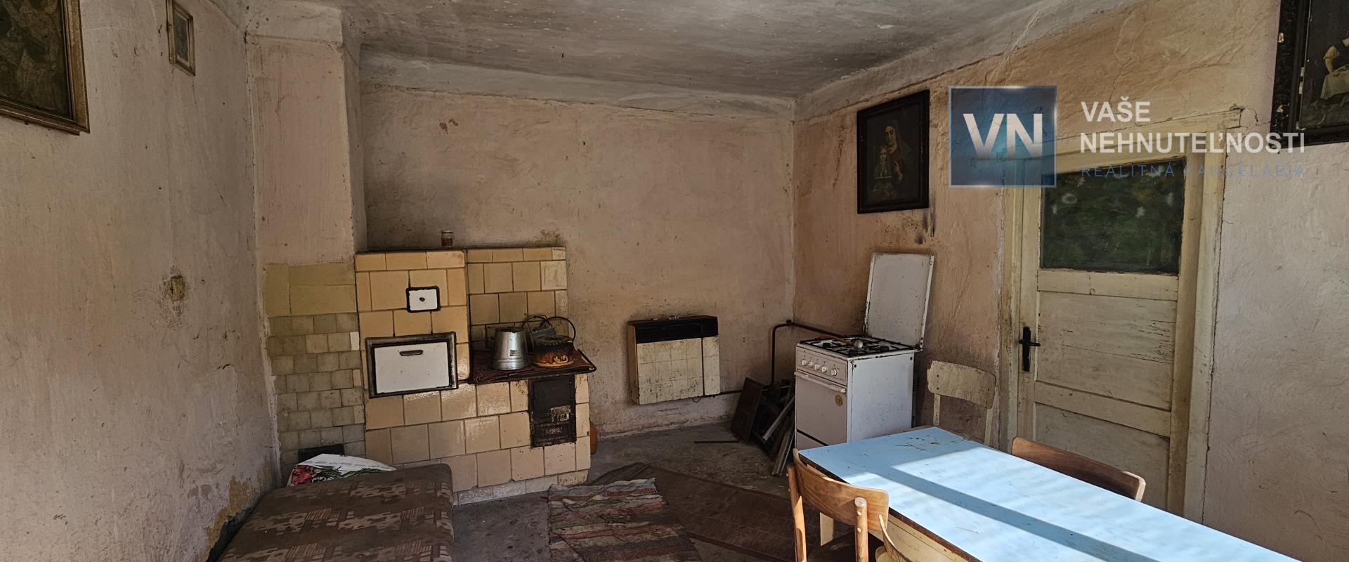 Starší rodinný dom s väčším pozemkom, 1487 m2, Záhradné