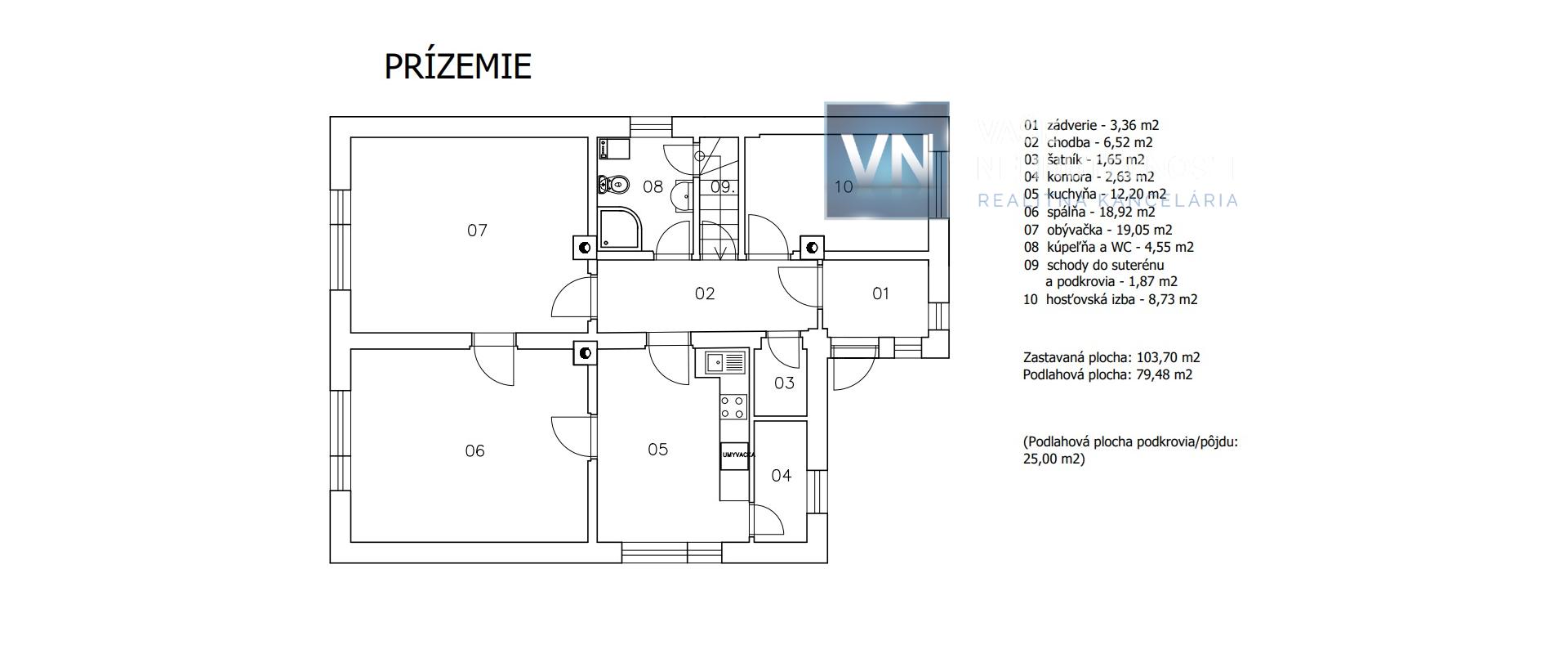 Na predaj rodinný dom po rekonštrukcii – Prešov, Švaby/Solivar