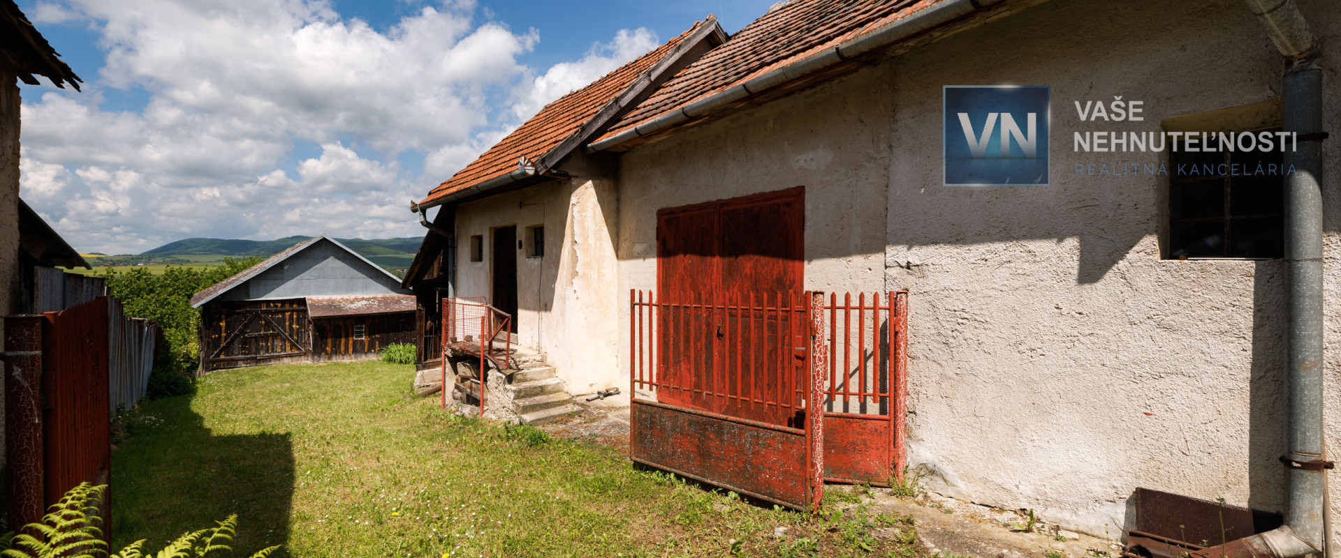 Starší rodinný dom s väčším pozemkom, 1635 m2, Veľký Slivník