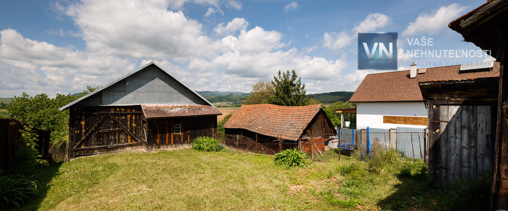 Starší rodinný dom s väčším pozemkom, 1635 m2, Veľký Slivník