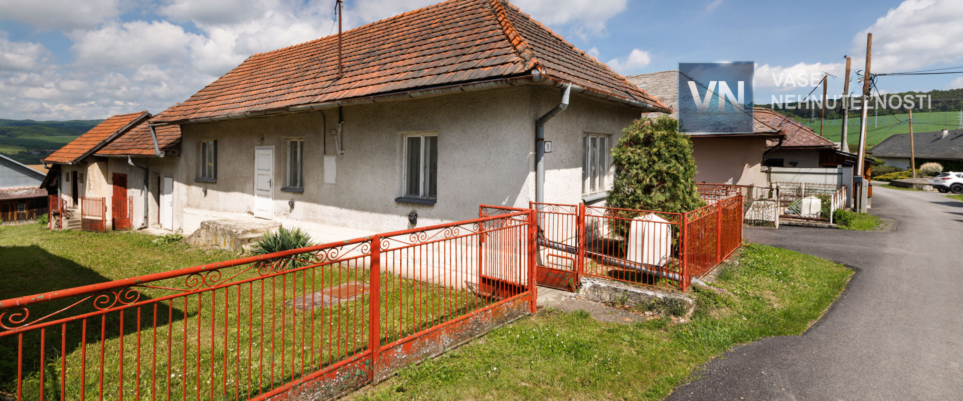 Starší rodinný dom s väčším pozemkom, 1635 m2, Veľký Slivník