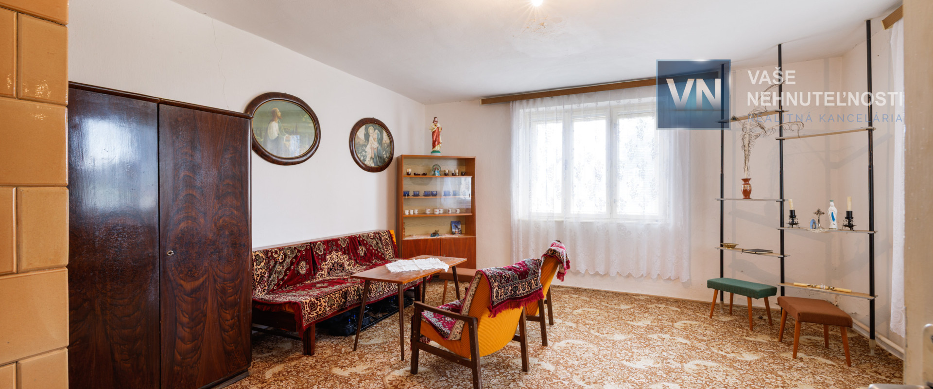 Starší rodinný dom s väčším pozemkom, 1635 m2, Veľký Slivník