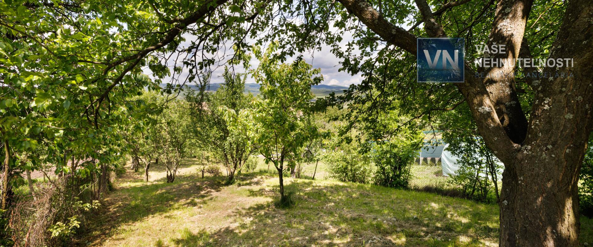 Starší rodinný dom s väčším pozemkom, 1635 m2, Veľký Slivník