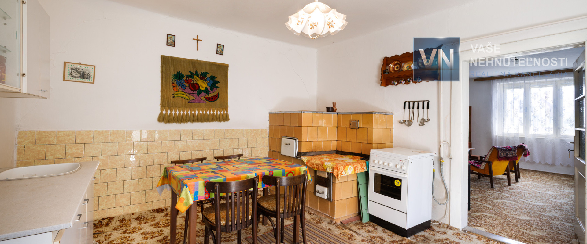 Starší rodinný dom s väčším pozemkom, 1635 m2, Veľký Slivník