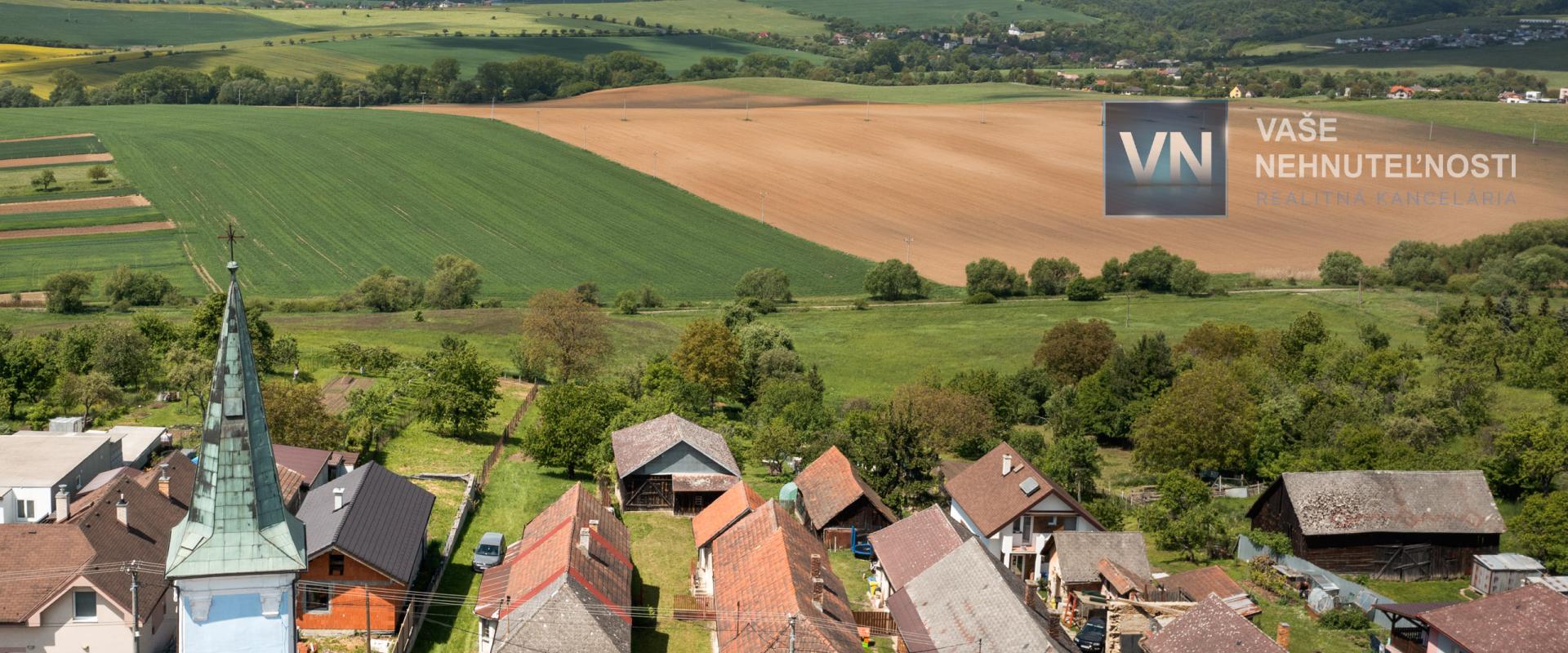 Starší rodinný dom s väčším pozemkom, 1635 m2, Veľký Slivník