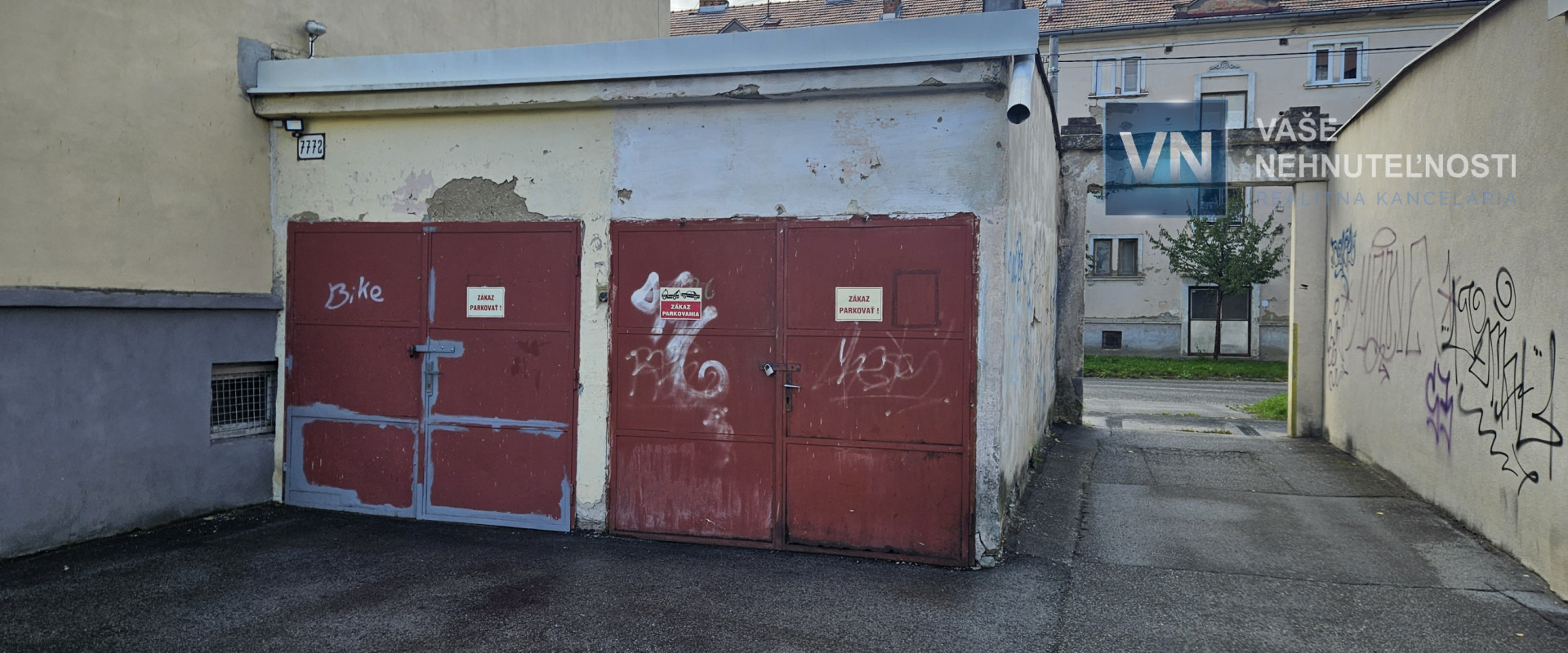 Na predaj garáž blízko centra o výmere 18m2, Prešov