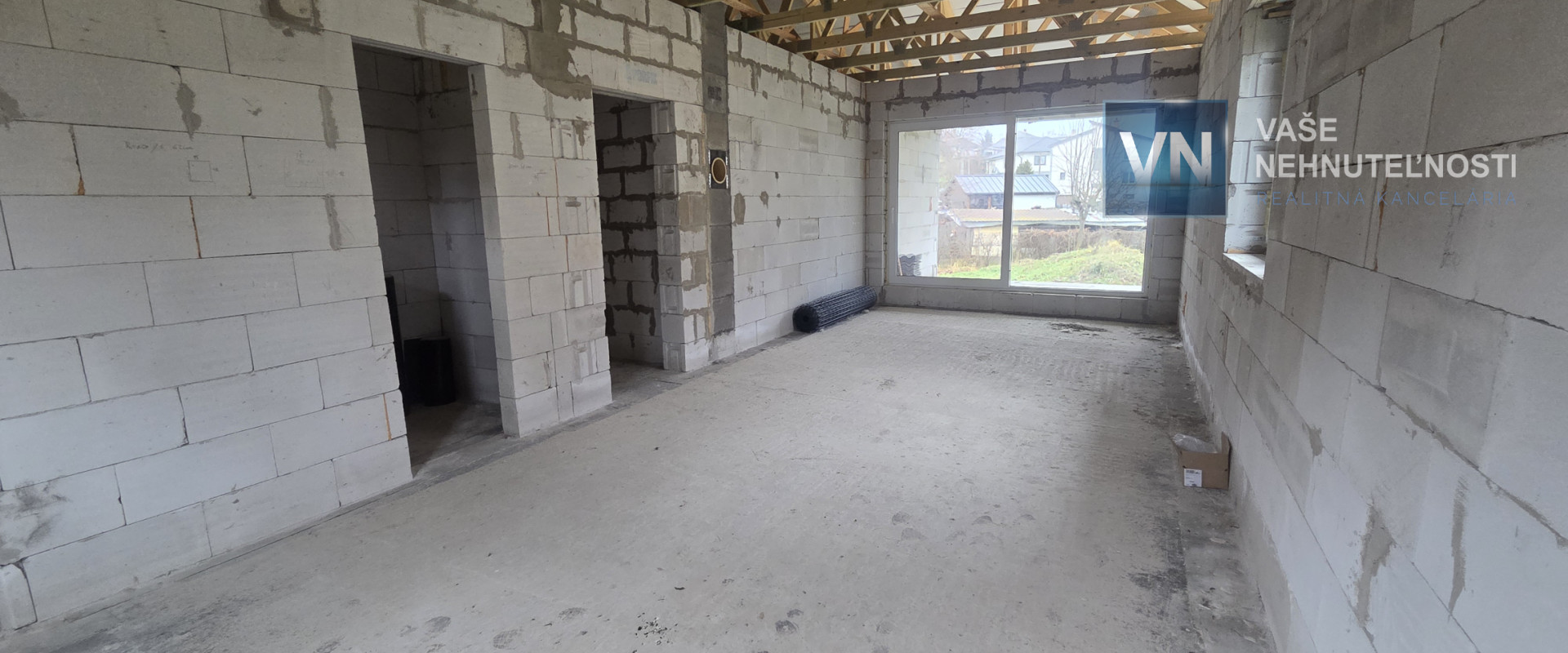 Na predaj rodinný dom v štádiu hrubej stavby, Bohdanovce pri Košiciach