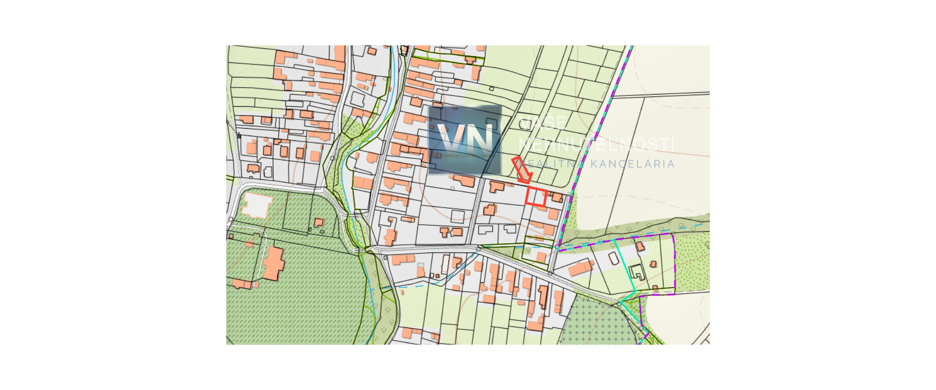 Pozemok na predaj Nižná Kamenica - Košice okolie