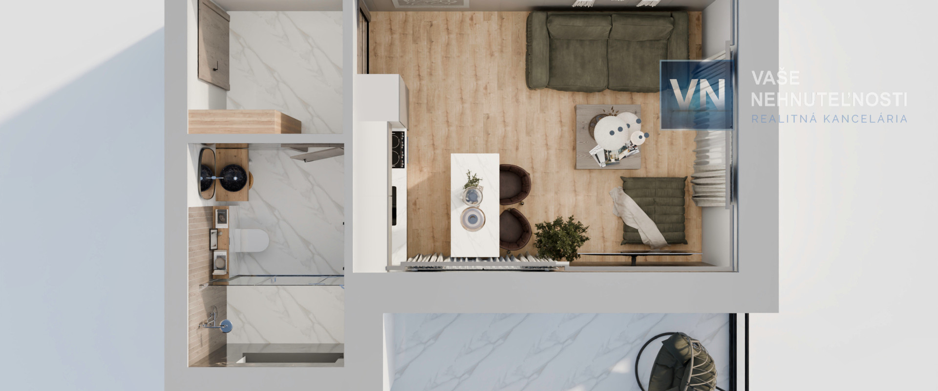 Moderný byt s otvorenou dispozíciou v novostavbe | Rezidencia Rúrky, Prešov