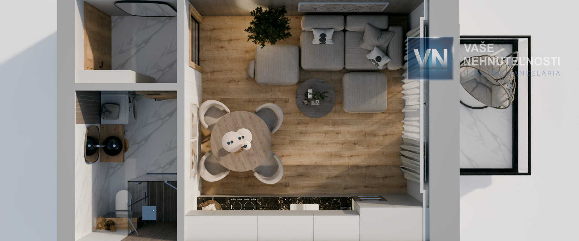 Moderný byt s otvorenou dispozíciou v novostavbe | Rezidencia Rúrky, Prešov