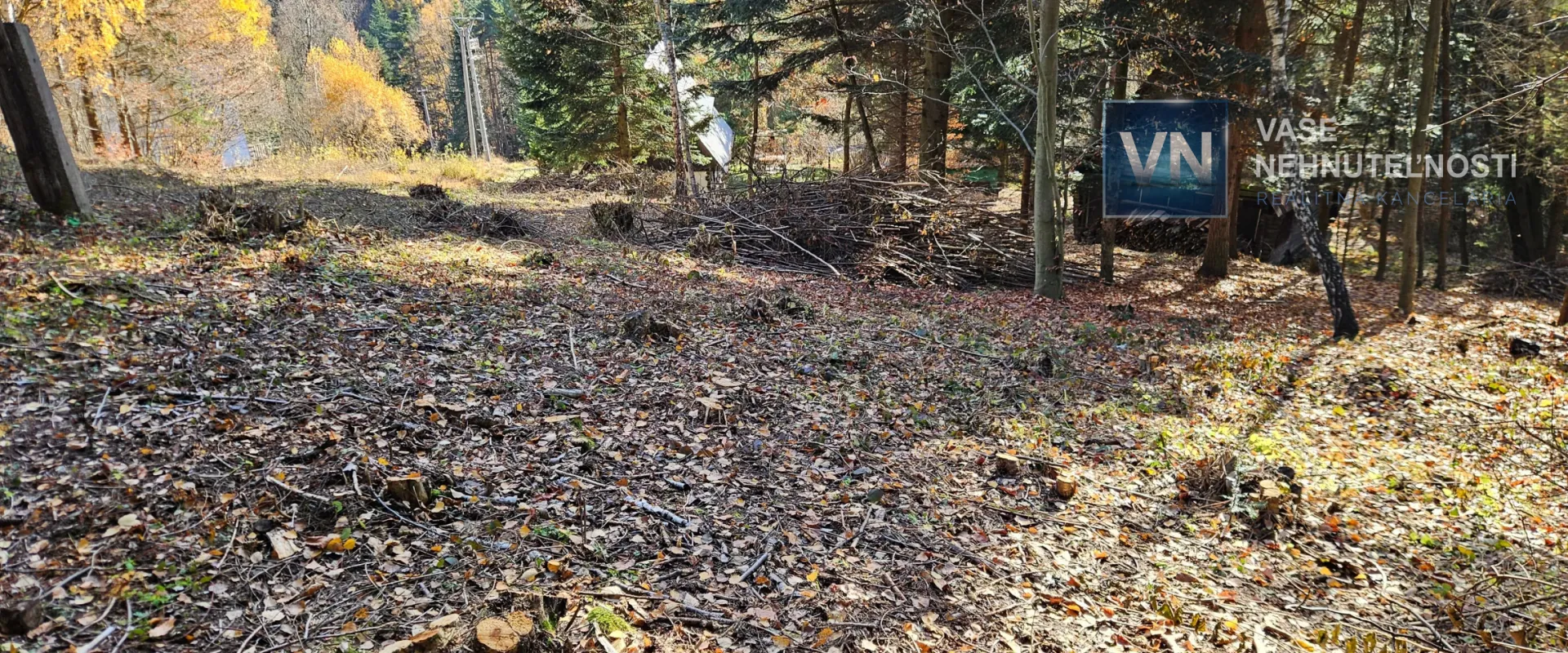 Na predaj veľký pozemok s chatkou v rekreačnej oblasti Drienica
