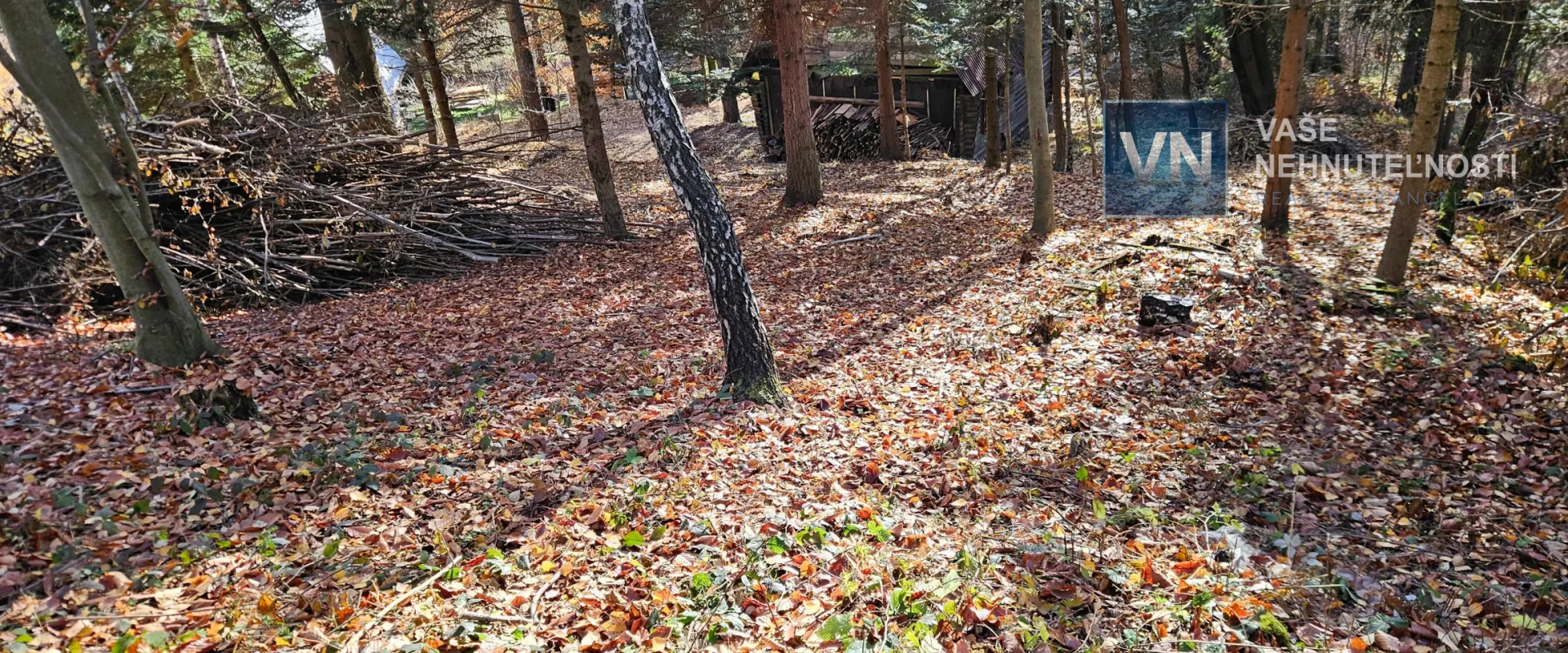 Na predaj veľký pozemok s chatkou v rekreačnej oblasti Drienica