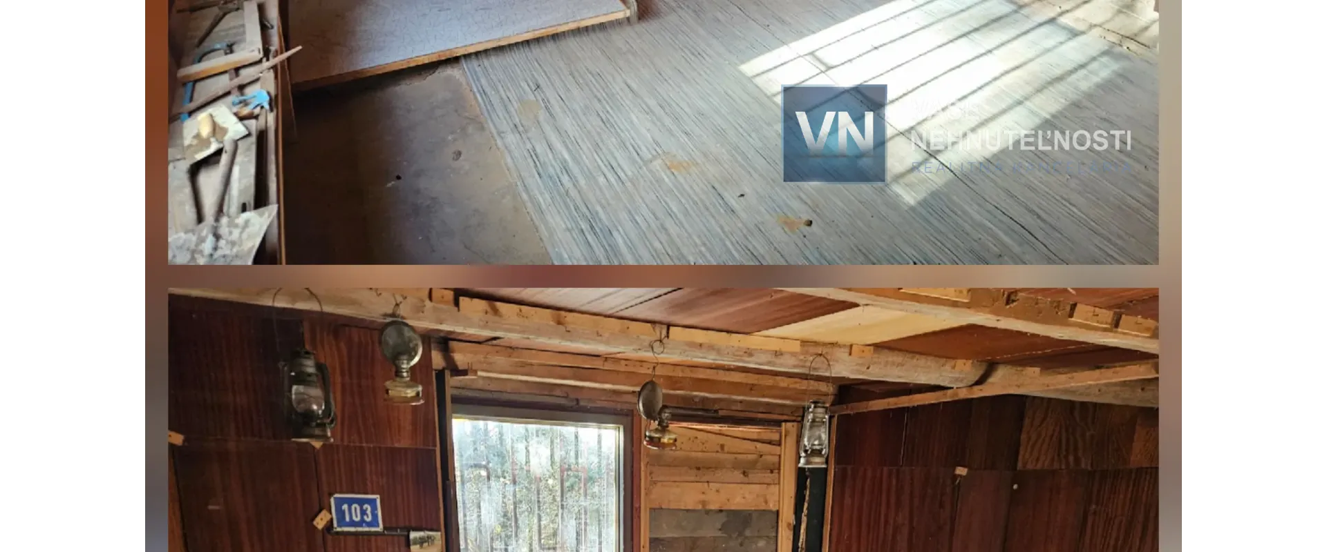 Na predaj veľký pozemok s chatkou v rekreačnej oblasti Drienica